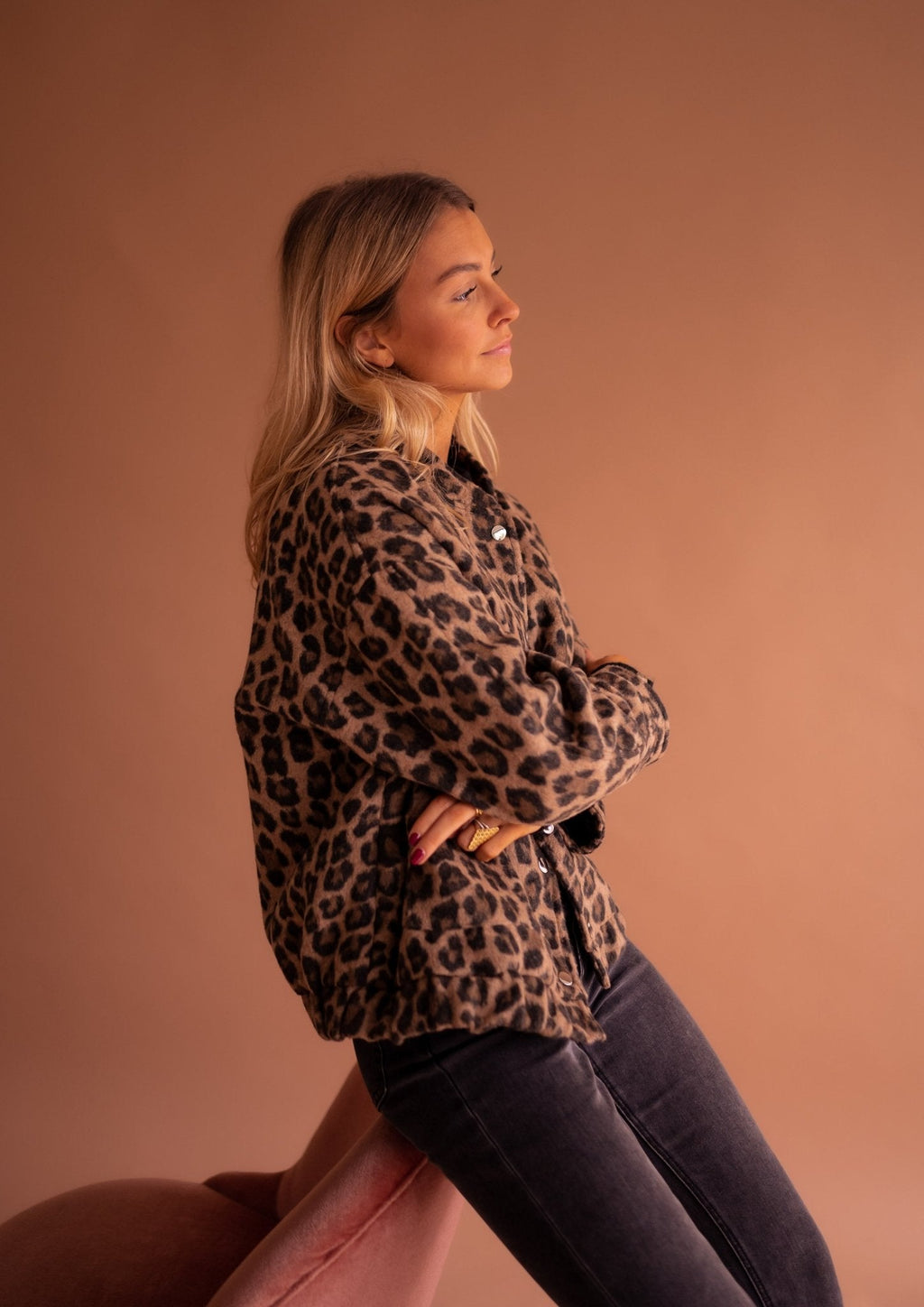 Charlene | Chamarra Leopardo