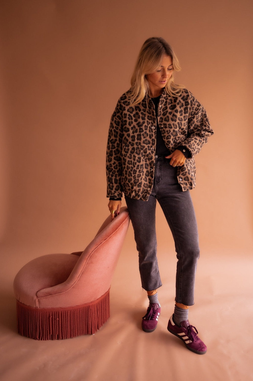 Charlene | Chamarra Leopardo