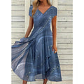 Naomi | Vestido midi con cuello en V