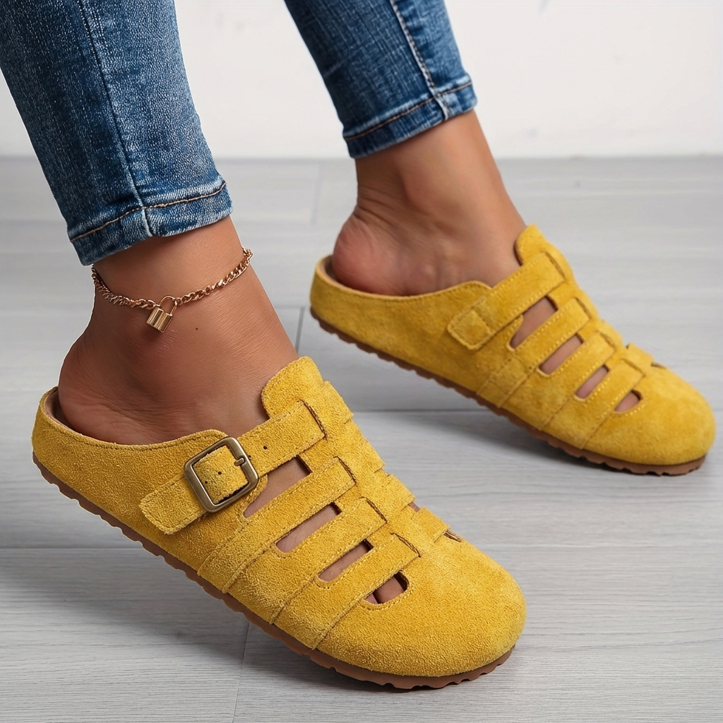 Clara | Sandalias Mules de Confort sin Cierre para Mujer
