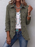 Ascen | Chaqueta Bordada con Volantes para Mujer