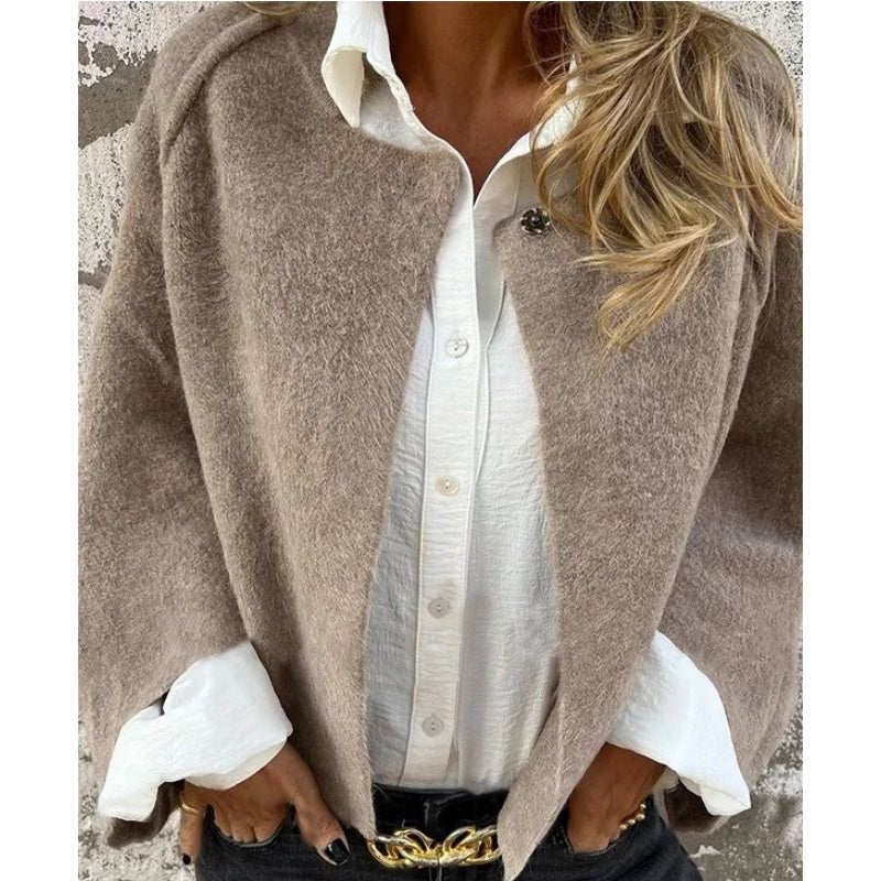 Elise™ - Chamarra corta con elegantes mangas acampanadas
