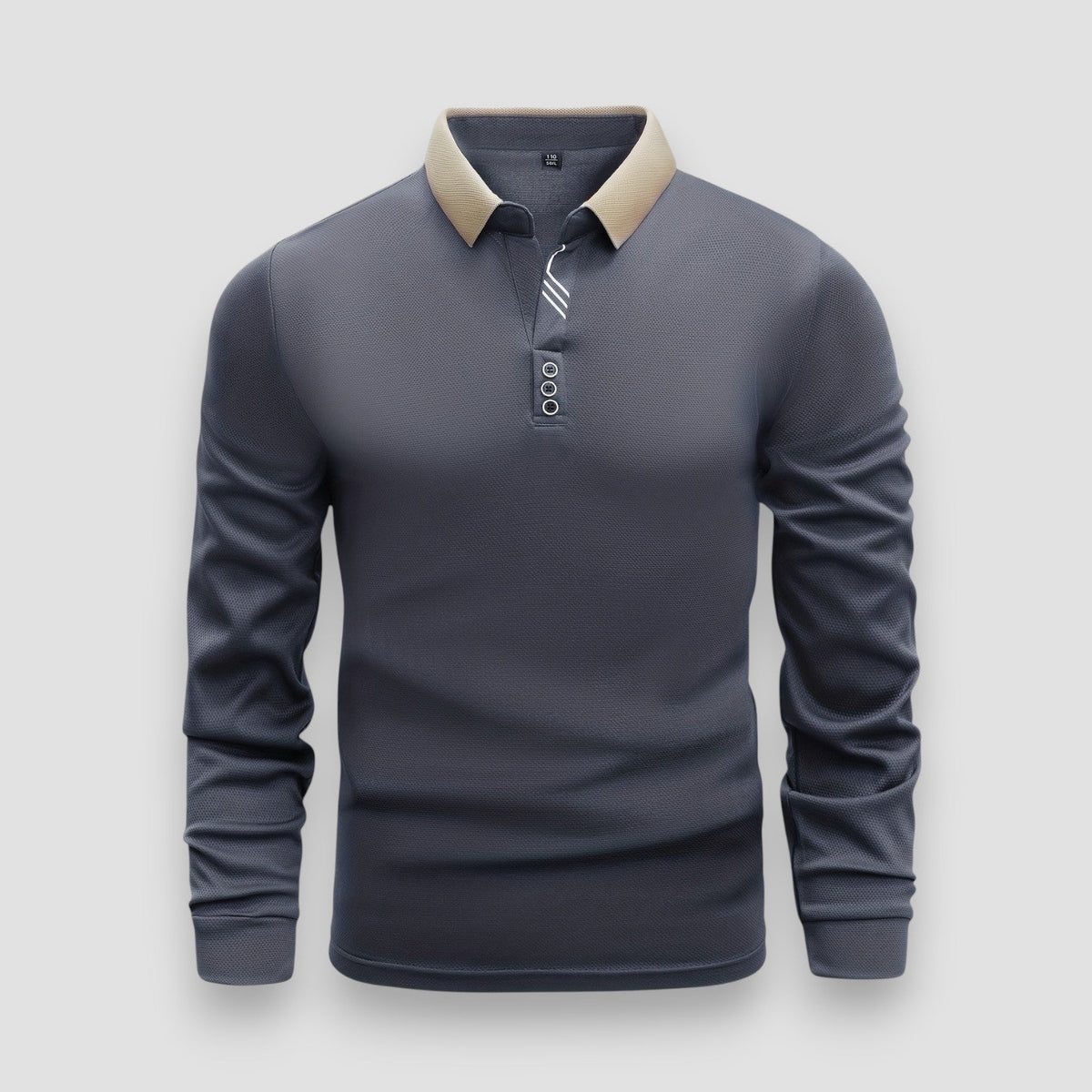 MONACO | POLO DE MANGAS LARGAS PARA HOMBRE
